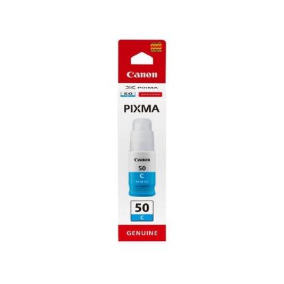 Obrázek Canon BJ INK GI- 50 Cyan Ink Bottle pro Canon PIXMA G6050, G5050, G7050, G7040 (7700 str.)