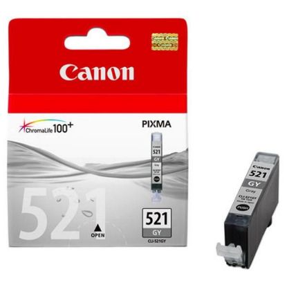 Obrázek Canon CARTRIDGE CLI- 521GY žlutá pro PIXMA MP980, MP990, MX870 (1395 str.)