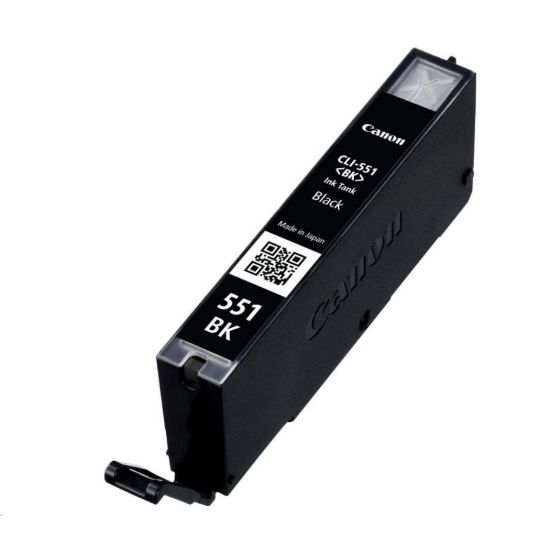 Obrázek Canon CARTRIDGE CLI- 551BK černá pro Pixma iP, Pixma iX, Pixma MG a Pixma MX 6850, 725x, 925, 8750 (376 str.)