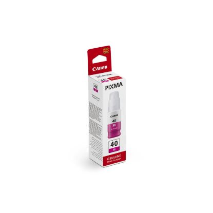 Obrázek Canon Cartridge GI- 40 M purpurová pro PIXMA GM2040, G6040, G5040 (7 700 str.)