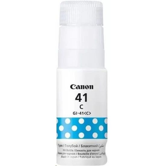 Obrázek Canon Cartridge GI- 41 C azurová pro PIXMA G3420/ G3430/ G3460/ G3470/ G3480/ G4470(7 700 str.)
