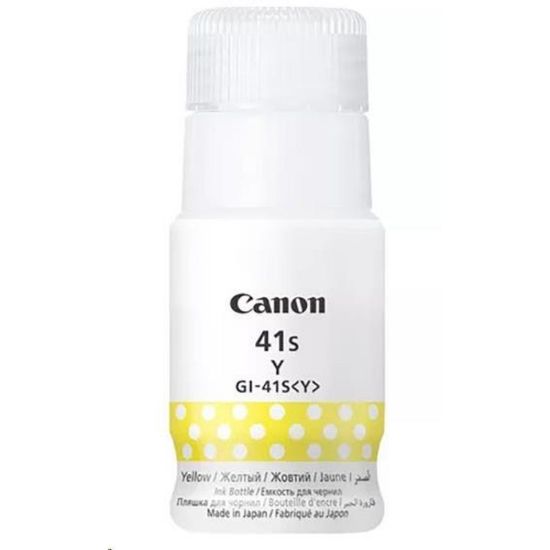 Obrázek Canon Cartridge GI- 41S Y žlutá pro PIXMA G3420/ G3430/ G3460/ G3470/ G3480/ G4470 (4 400 str.)