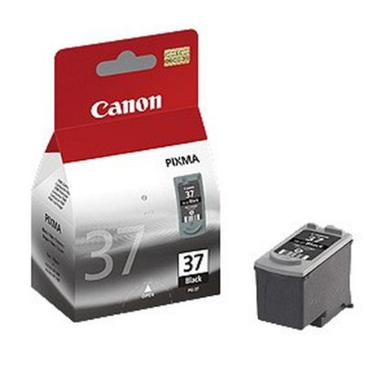 Obrázek Canon CARTRIDGE PG- 37 BK černý pro MP140, MP190, MP210, MP220, iP1800, iP1900, iP2500, iP2600 (220 str.)