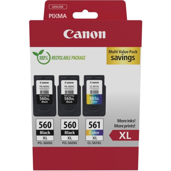 Obrázek Canon CARTRIDGE PG- 560XLx2/ CL- 561XL MULTI pro PIXMA TS535x, TS535xa, TS745x, TS745xi