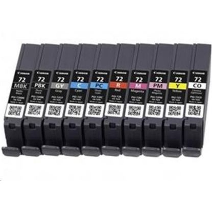 Obrázek Canon CARTRIDGE PGI- 72 MBK/ C/ M/ Y/ R MULTI- PACK pro Pixma PRO- 10 (377 str.)