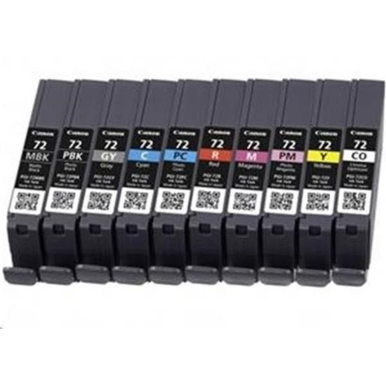 Obrázek Canon CARTRIDGE PGI- 72 MBK/ C/ M/ Y/ R MULTI- PACK pro Pixma PRO- 10 (377 str.)