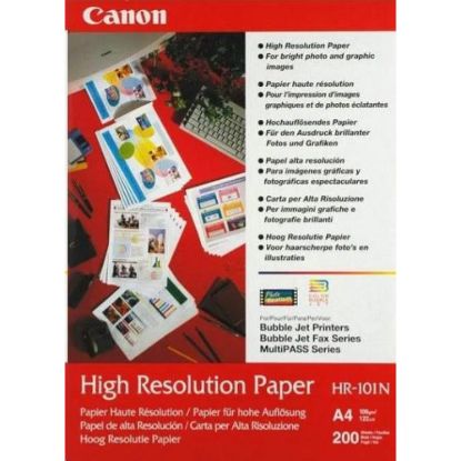Obrázek Canon fotopapír HR- 101 A4, 50ks, matný, 106 g/ m