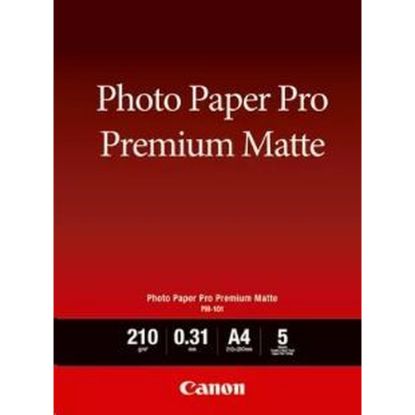 Obrázek Canon fotopapír PREMIUM MATTE PM- 101, A4, 20ks, 210g/ m
