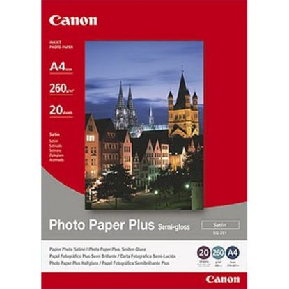 Obrázek Canon fotopapír SG- 201 10 x 15cm, saténový, 260g/ m2, 50ks