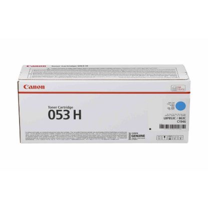 Obrázek Canon LASER TONER CRG 053H C azurová pro i- SENSYS X C1946P (32 000 str.)