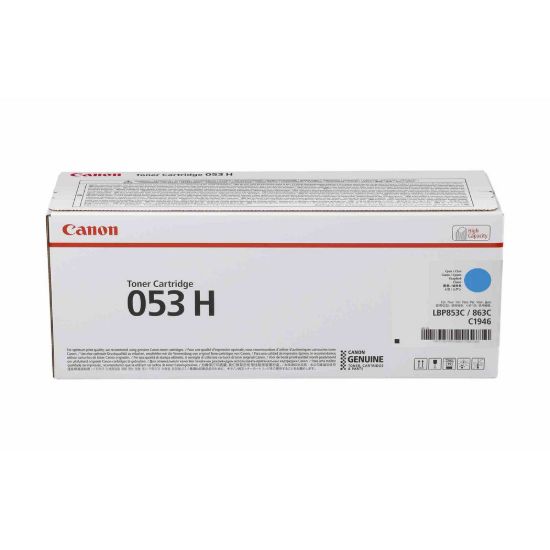 Obrázek Canon LASER TONER CRG 053H C azurová pro i- SENSYS X C1946P (32 000 str.)