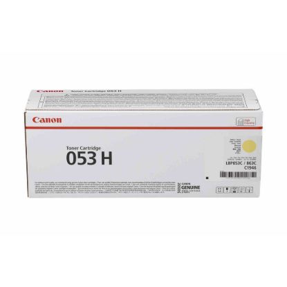 Obrázek Canon LASER TONER CRG 053H Y žlutá pro i- SENSYS X C1946P (32 000 str.)