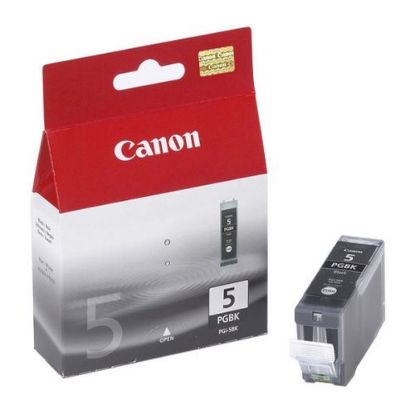 Obrázek Canon PGI- 5 BK černá pro iX4000, iX5000, MP- 500, MP- 800(R), PIXMAiP3300, 3500, iP4 x 00, iP5200(R), MP5 x 0, MP6 x…