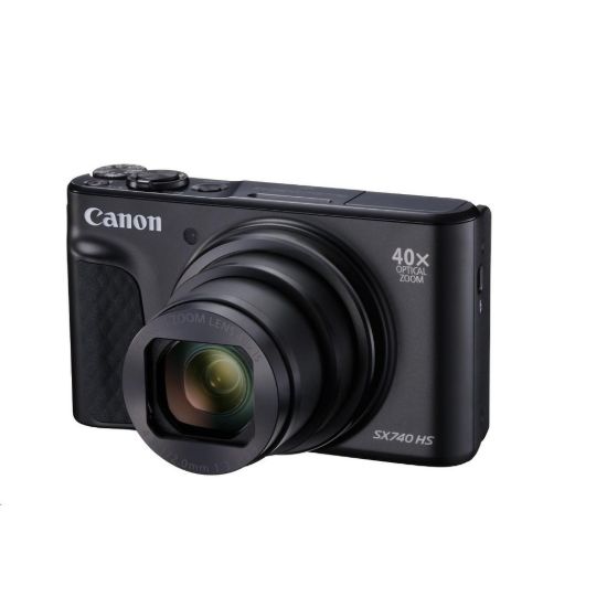 Obrázek Canon PowerShot SX740 HS Lite, 20.3Mpix, 40x zoom, WiFi, 4K video - černý