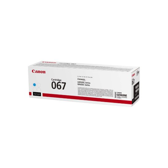 Obrázek Canon TONER 067 azurová pro i- SENSYS LBP631Cw, LBP633Cdwa, MF651Cw, MF655Cdw, MF657Cdw (1250 str.)