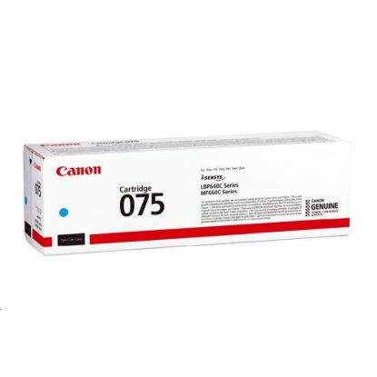 Obrázek Canon TONER 075 C azurová pro i- SENSYS LBP646Cdw, LBP647Cdw, MF664Cdw, MF667Cdw (1300 str.)