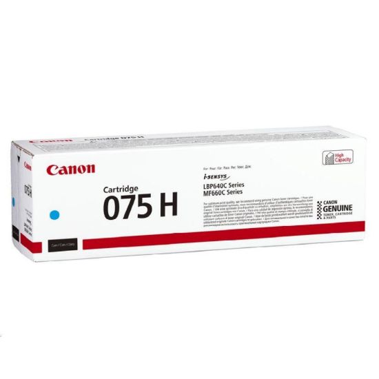 Obrázek Canon TONER 075 H Y žlutá pro i- SENSYS LBP646Cdw, LBP647Cdw, MF664Cdw, MF667Cdw (2500 str.)