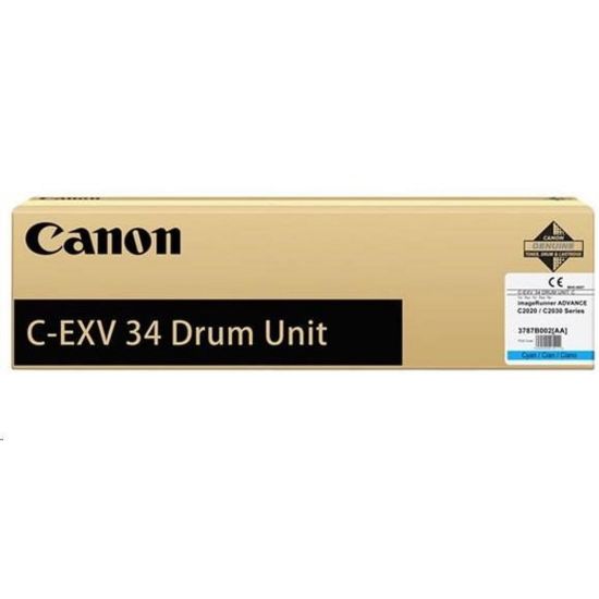 Obrázek Canon Toner C- EXV 34 C azurová pro iR- CR2030, C2100, C2220i, C2225i, C2230i (51 000 str.)