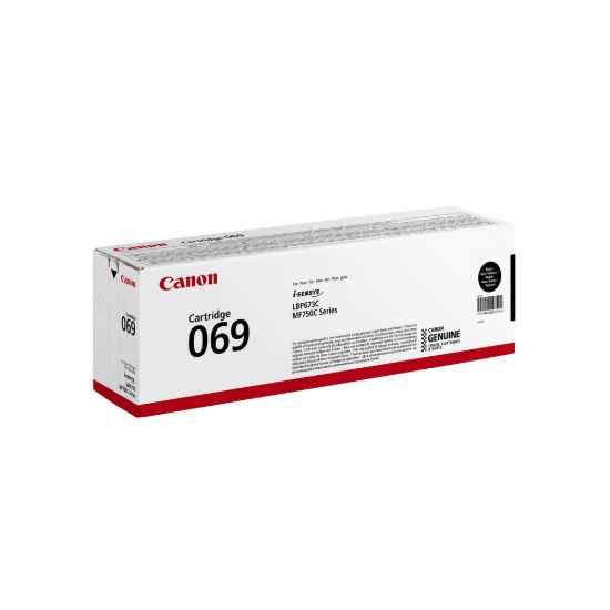 Obrázek Canon TONER CRG 069BK černý pro LBP673Cdw, MF752Cdw, MF754Cdw, MF752Cdw II a MF754Cdw II (2 100 str.)