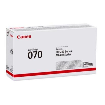 Obrázek Canon TONER CRG 070BK černý pro LBP243, LBP246, MF461, 463, 465 (3 000 str.)