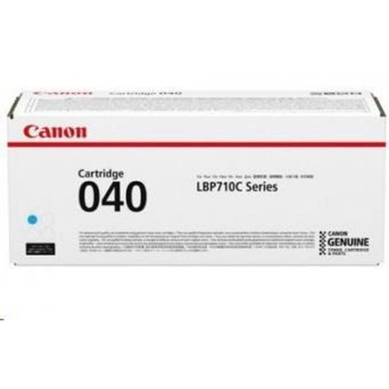 Obrázek Canon TONER CRG- 040HC azurová pro i- SENSYS LBP712Cx, LBP710Cx, imageCLASS LBP712Cdn (10000 str.)