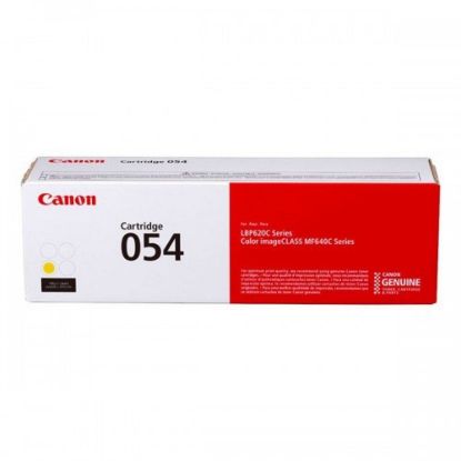 Obrázek Canon Toner CRG- 054 žlutá pro i- SENSYS LBP621Cw, LBP623Cdw, MF641Cw, MF643Cdw (1 200 str.)