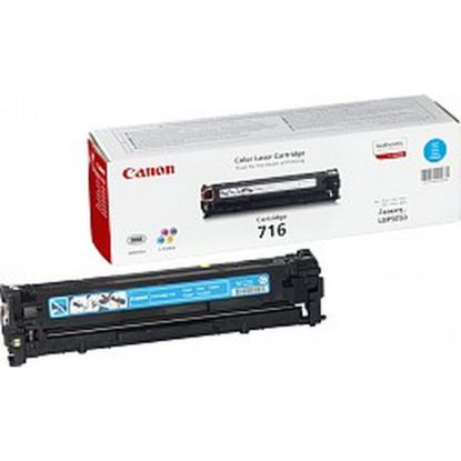 Obrázek Canon TONER CRG- 716C azurový, pro LBP5050, LBP5050N, LBP5360, MF- 8030Cn, MF- 8040Cn, MF- 8050Cn, MF- 8080Cw…