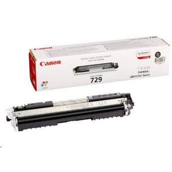Obrázek Canon TONER CRG- 729BK černý pro LBP7010C, 7018C (1 200 str.)