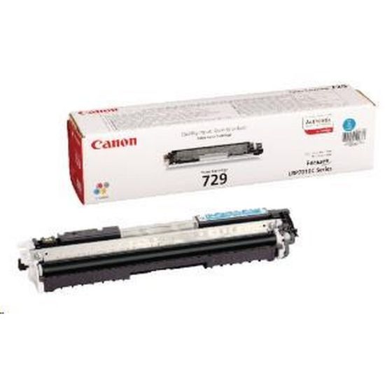 Obrázek Canon TONER CRG- 729C azurový pro i- Sensys LBP7010C , LBP7010C, LBP7018C (1 000 str.)