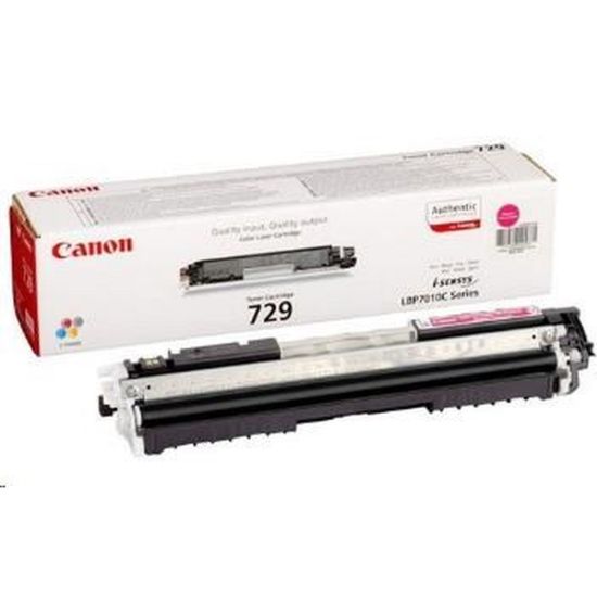 Obrázek Canon TONER CRG- 729M purpurový pro i- Sensys LBP7010C , LBP7010C, LBP7018C (1 000 str.)