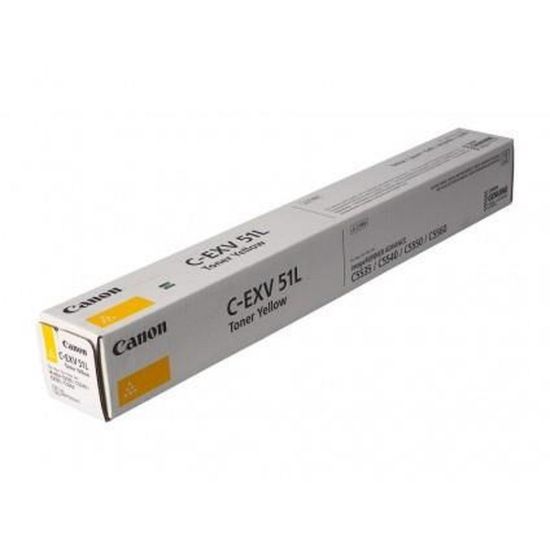 Obrázek Canon toner iR- C55xx, C57xx yellow (C- EXV51L) (26000 str.)