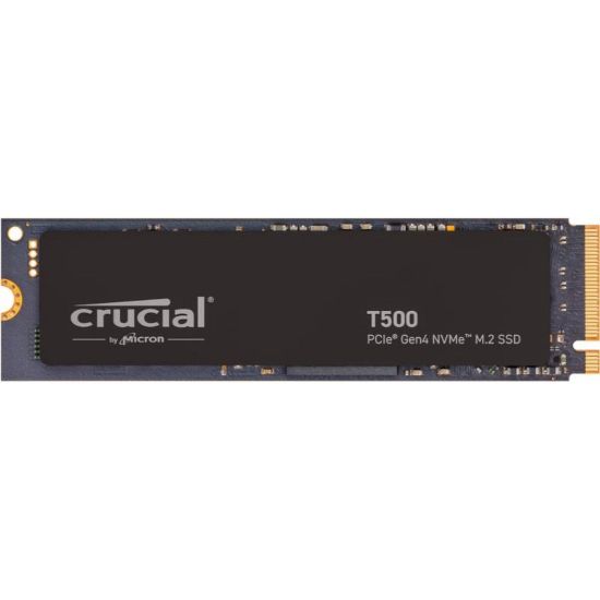 Obrázek CRUCIAL SSD 500 GB T500, M.2 2280, PCIe Gen4 x 4, R: 7200/ W: 5700MB/ s