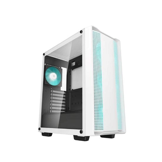 Obrázek DEEPCOOL Case CC560 WH V2, ATX, Průhledná bočnice, 4 x 120mm Fan, bílá
