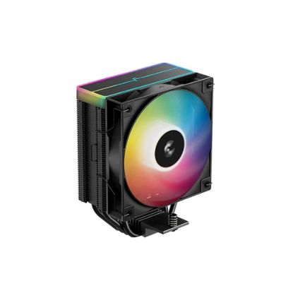 Obrázek DEEPCOOL CPU Chladič AG400 BK ARGB V2, 1 x 120, LGA1851, AM5, černá