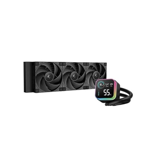 Obrázek DEEPCOOL Vodní chladič LQ360 ULTRA , ARGB, 3x 120mm, AM5, LGA1851, černá