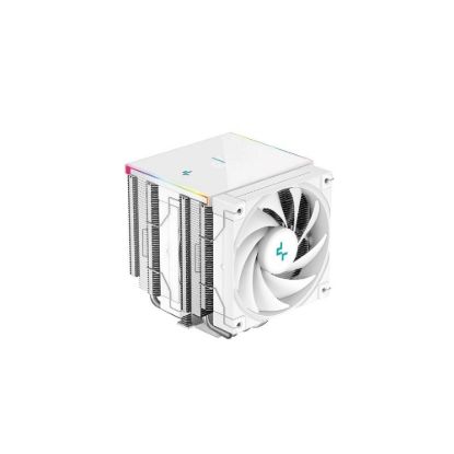 Obrázek DEEPCOOL CPU Chladič AK620 DIGITAL SE WH, ARGB, 2 x 120mm, LGA1851, AM5, bílá