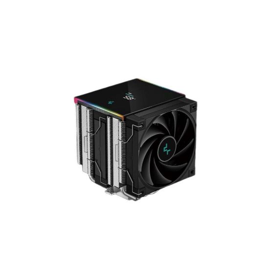 Obrázek DEEPCOOL CPU Chladič AK620 DIGITAL SE, ARGB, 2 x 120mm, LGA1851, AM5, černá
