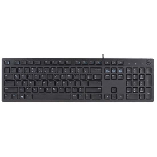 Obrázek DELL Multimedia Keyboard- KB216 - US International (QWERTY) - Black (RTL BOX)