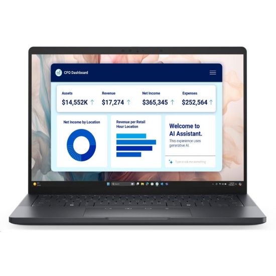 Obrázek DELL NTB Pro 13 Premium PA13250/ U7- 268V/ Evo/ 32 GB/ 512SSD/ 13.3" QHD+ Touch|IR Cam/ 65 W/ Backlit Kb/ W11 Pro/ 3Y…