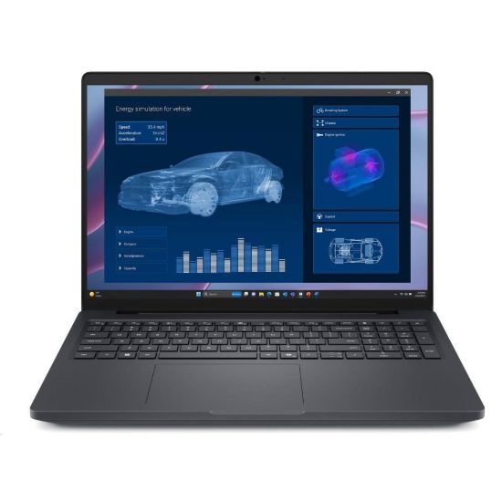 Obrázek DELL NTB Pro Max 16 MC16250/ U7- 265H/ 16 GB/ 512SSD/ 16" FHD+/ Intel Arc Pro/ 100 W Type- C/ WLAN/ vPro/ Bck Kb/ W…