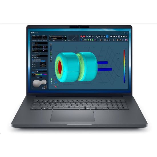 Obrázek DELL NTB Pro Max Plus 18 MB18250/ U7- 265HX/ 32 GB/ 1TSSD/ 18" QHD+/ IR Cam/ NVI RTX 2000/ 280 W Type- C/ WLAN/ Bck Kb…