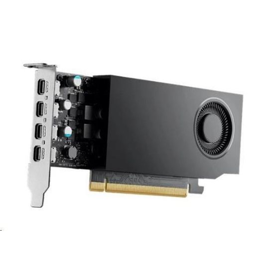 Obrázek DELL NVIDIA RTX A1000 8 GB GDDR6 full height PCIe 4.0 x 8 4 mDP Graphics Card