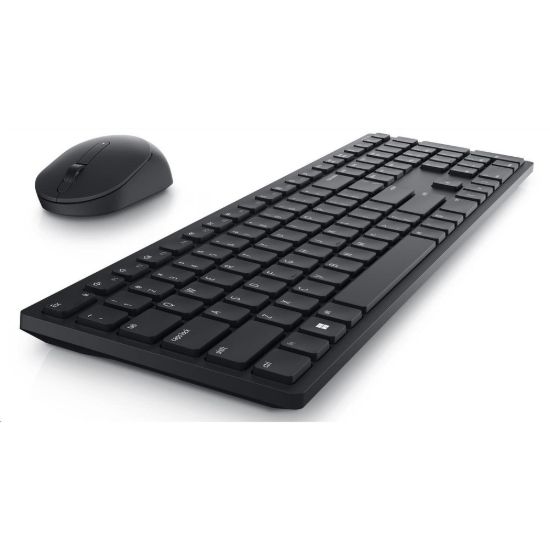 Obrázek DELL Pro Wireless Keyboard and Mouse - KM5221 W - US International (QWERTY) - Black