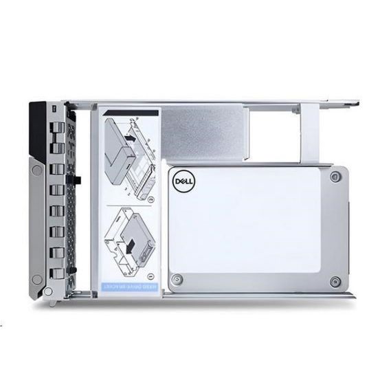 Obrázek DELL 480 GB SSD SATA ISE RI 6Gbps 512e 2.5in with 3.5in HYB CARR CK, T360, T560, R360, R450, R550, R660, R760, Rxx5...