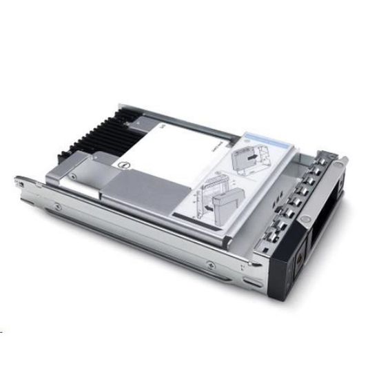Obrázek DELL 480 GB SSD SATA Mixed Use 6Gbps 512e 2.5in Hot- Plug with 3.5in CK T360, T560, R360, R450, R550, R660, R…