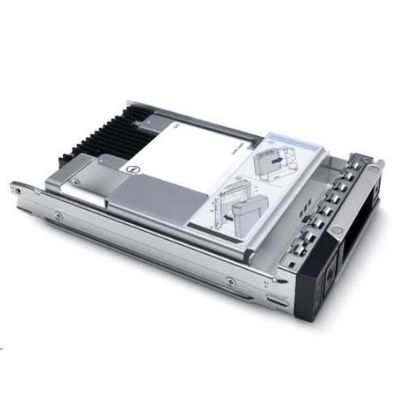 Obrázek DELL 960 GB SSD SATA Mixed Use 6Gbps 512e 2.5in with 3.5in Hot- plug CK T360, T560, R360, R450, R550, R660, R…