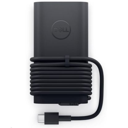 Obrázek Dell adapter 100 W USB- C GaN Slim AC Adapter with Power Cord - Europe - 1yr Ltd HW Warranty