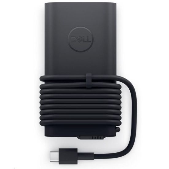 Obrázek Dell adapter 100 W USB- C GaN Slim AC Adapter with Power Cord - Europe - 1yr Ltd HW Warranty