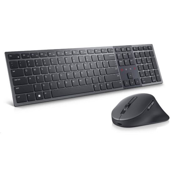 Obrázek DELL KLÁVESNICA Premier Collaboration Keyboard and Mouse - KM900 - US International (QWERTY)