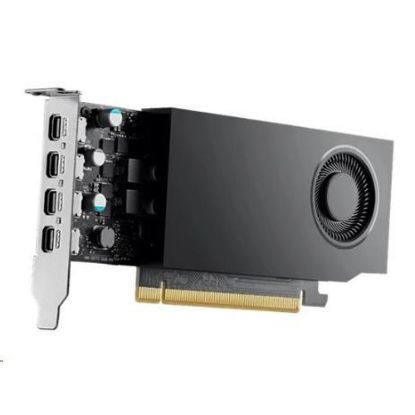 Obrázek DELL NVIDIA RTX A1000 8 GB GDDR6 half height PCIe 4.0 x 8 4 mDP Graphics Card